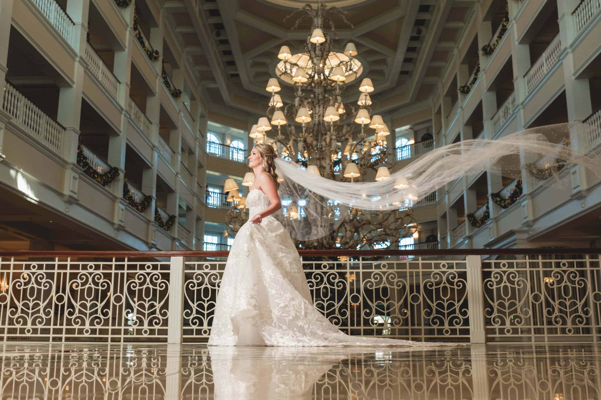 Bride at the Grand Floridian