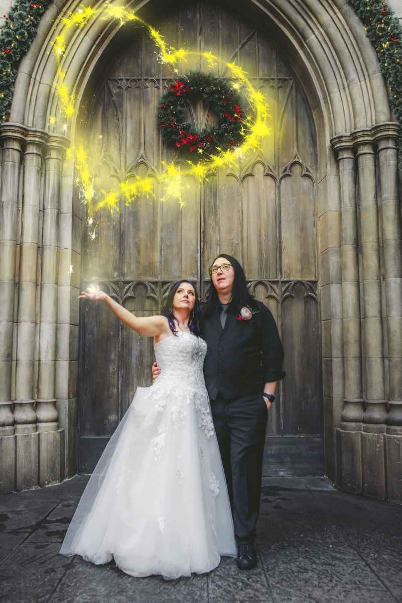 Universal bride and groom