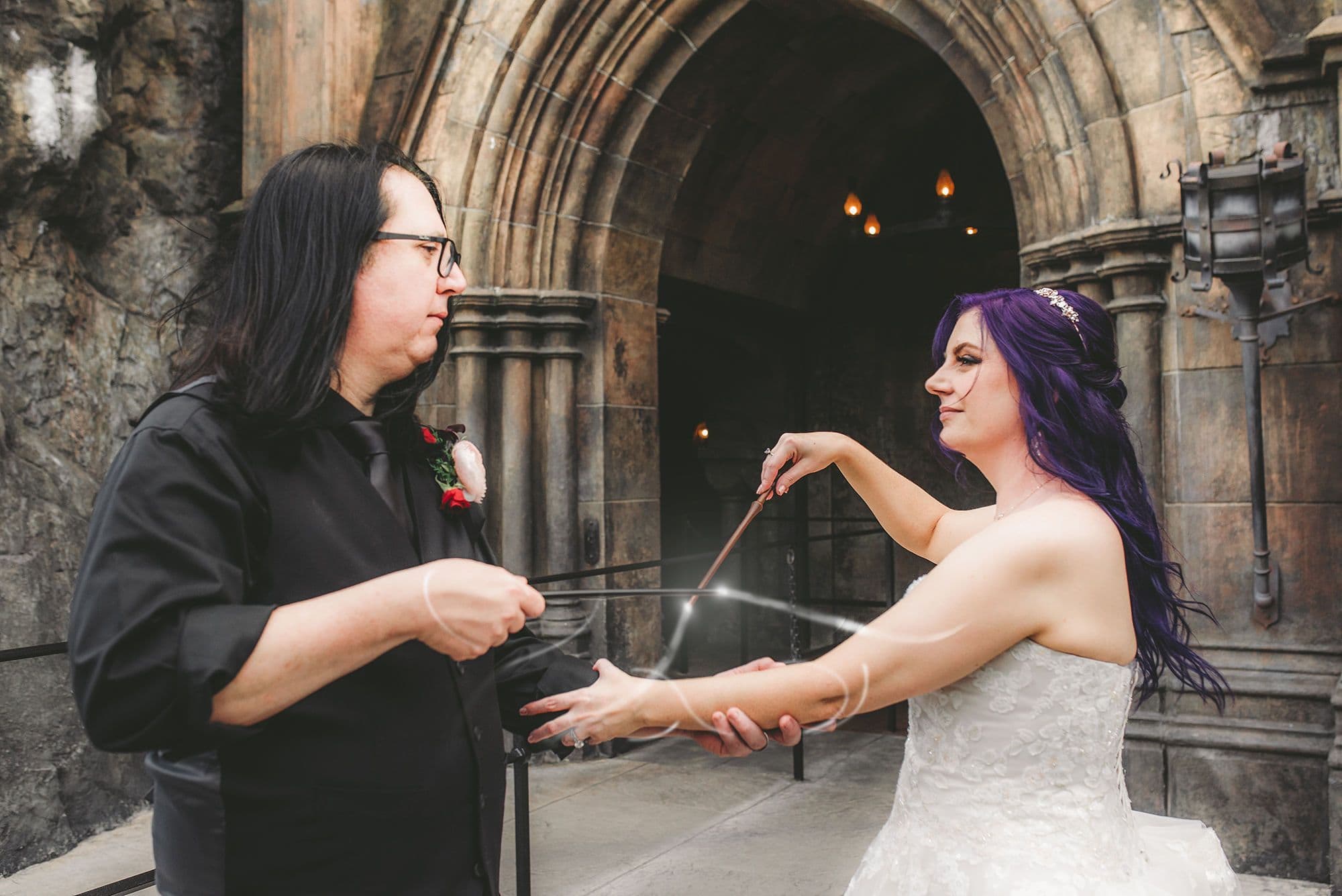 Wizarding World couple