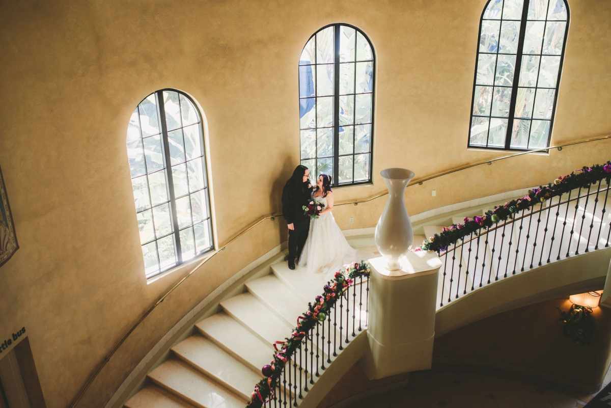 Hard Rock Hotel bride and groom