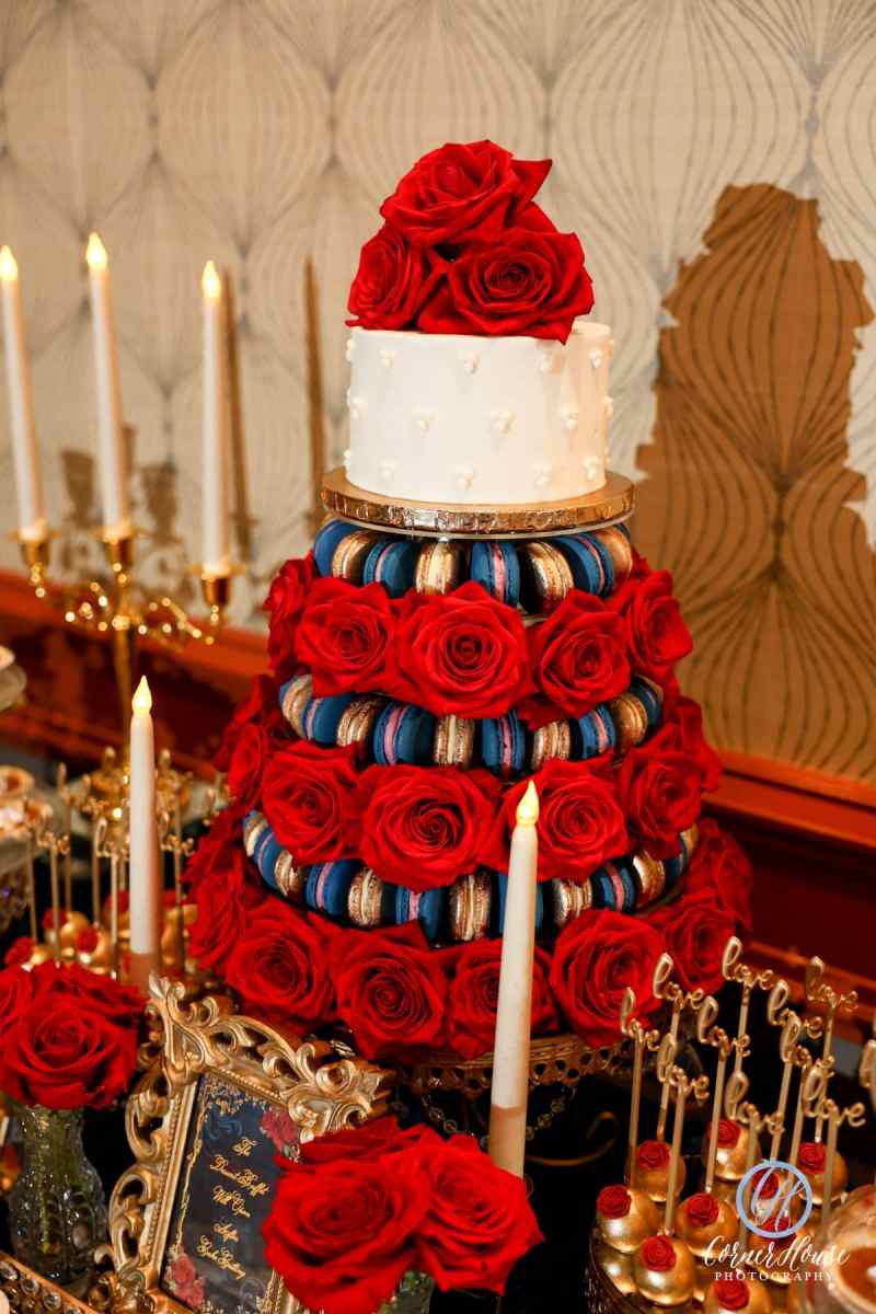 dessert table