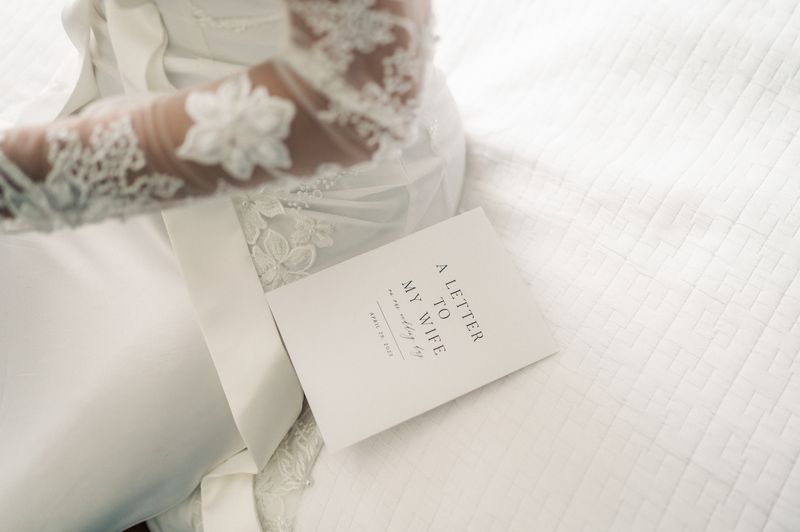 Bride vows