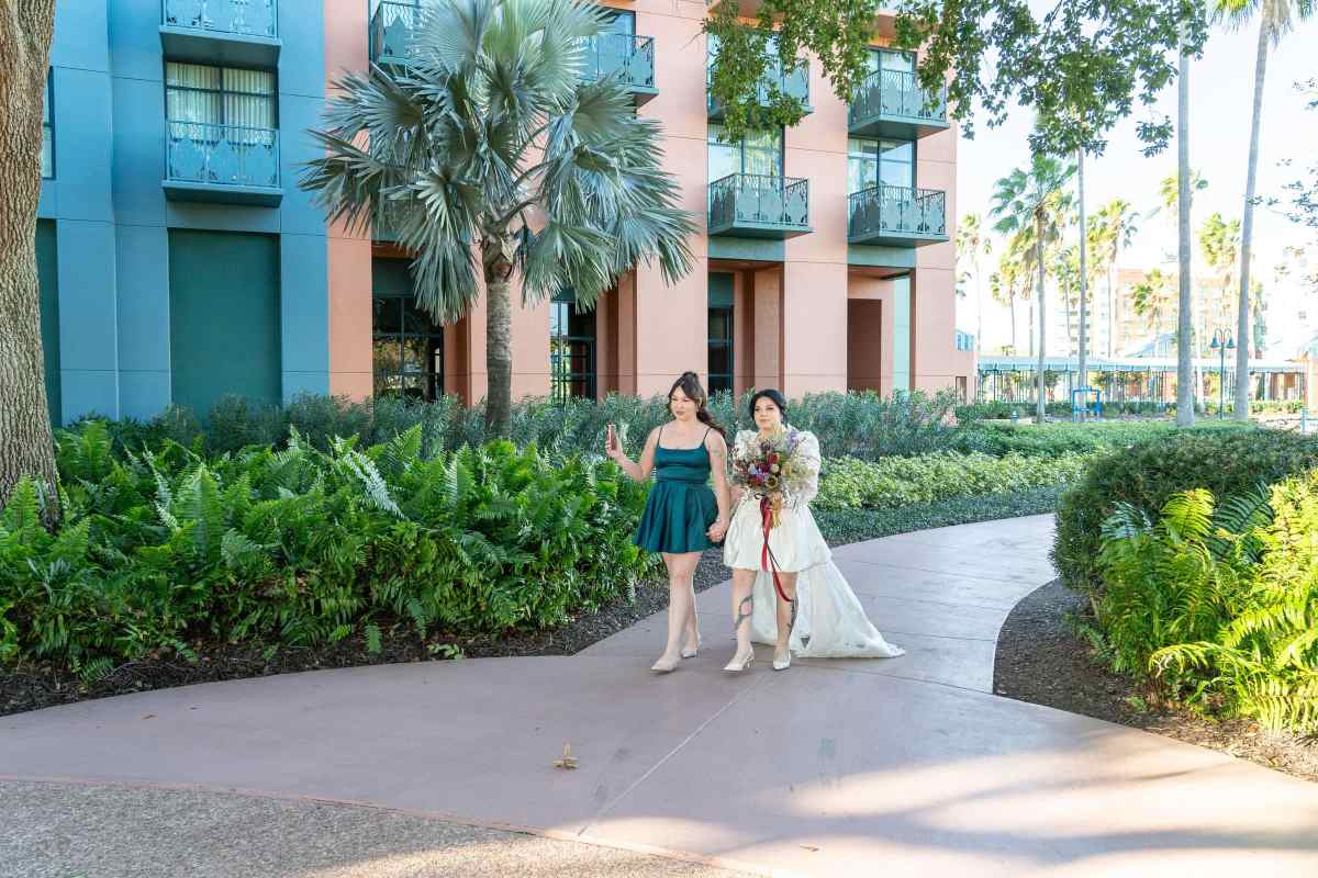 Bride at Crescent Terrace