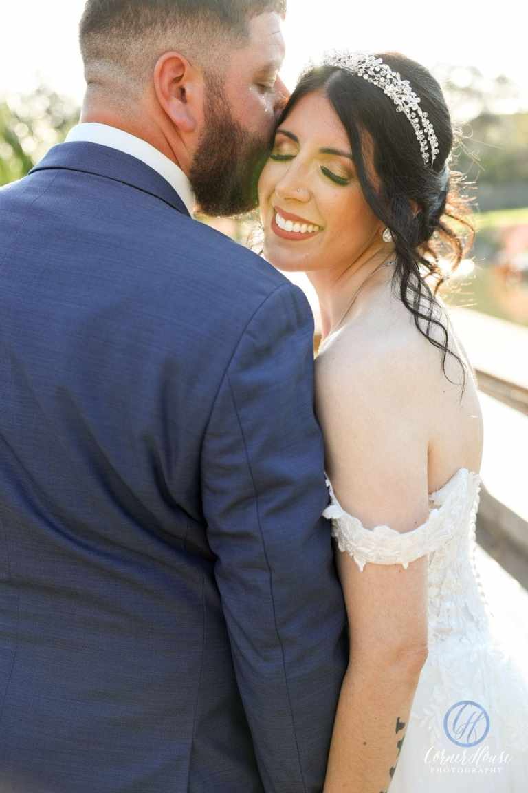 Disney bride with princess crown