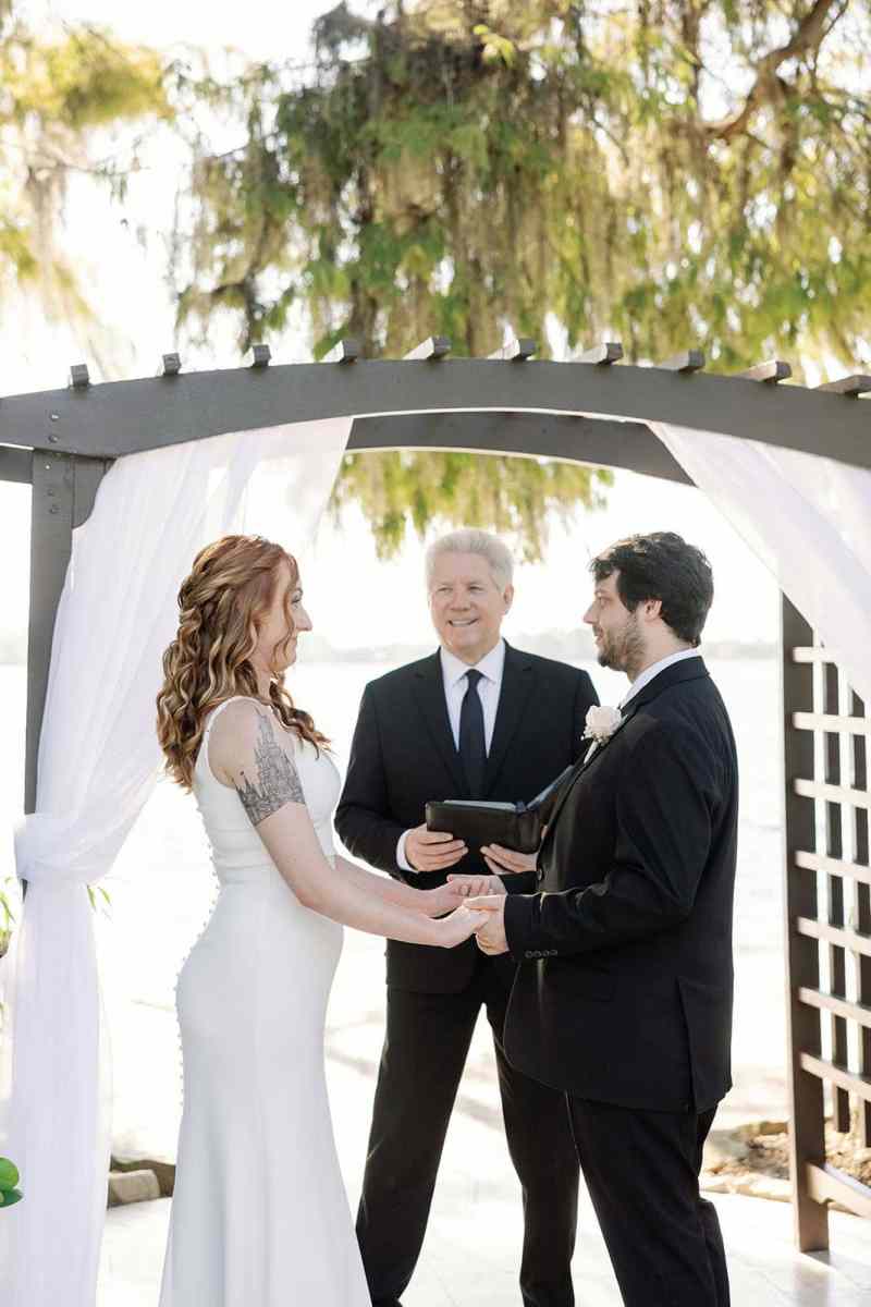 Disney elopement package including an officiant