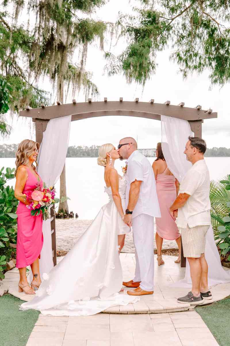 Orlando beach elopement
